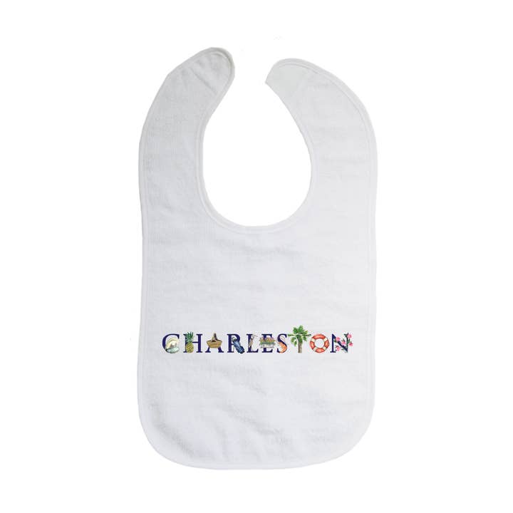 charleston, sc bib for wholesale by Tina Labadini Designs