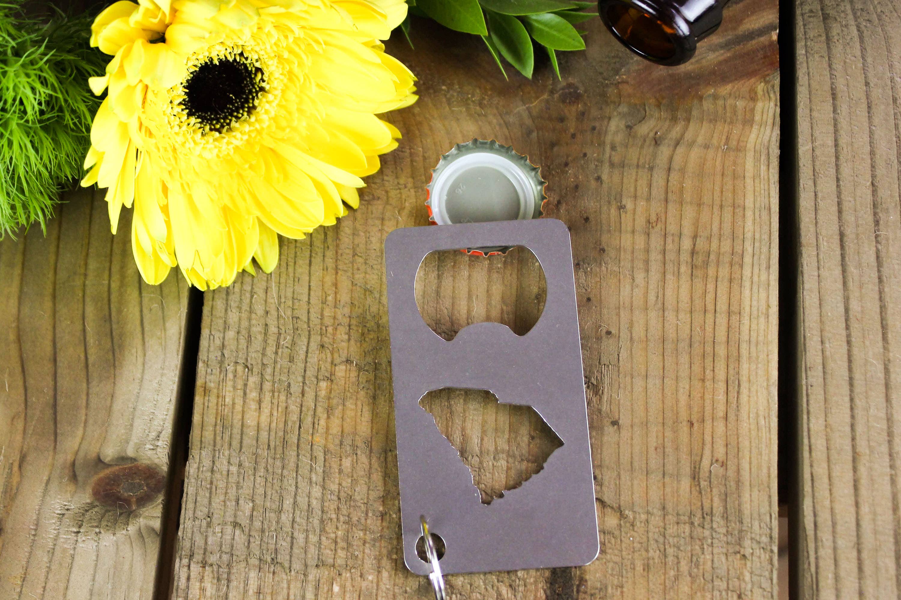 Iron Maid Art - Wholesale Bottle/Wine Opener - South Carolina State Stainless Steel Beer Bottle Opener Gift8