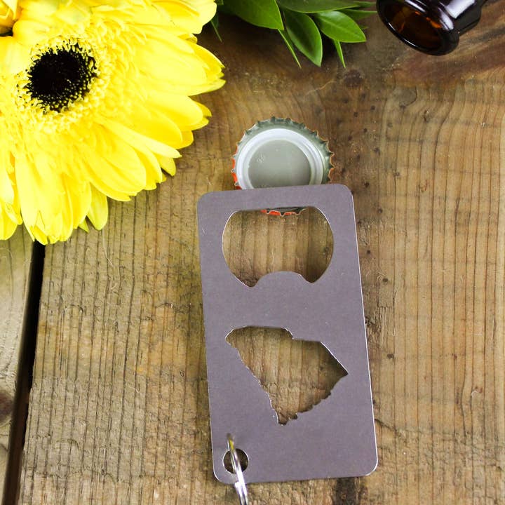Iron Maid Art - Wholesale Bottle/Wine Opener - South Carolina State Stainless Steel Beer Bottle Opener Gift8