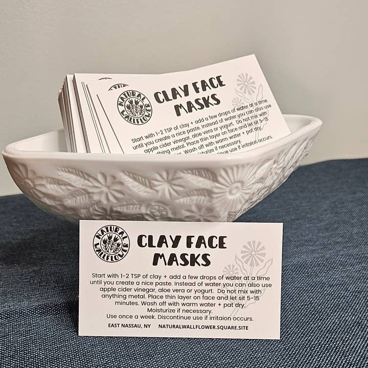 Natural Wallflower - Wholesale Skincare Face Mask - Rose Clay Mask3