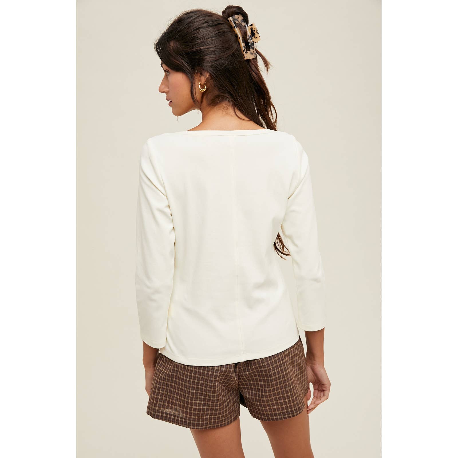 Wishlist Apparel - Wholesale Knit Top - Women's - BASIC BOAT NECK KNIT TOP / WL25-114743