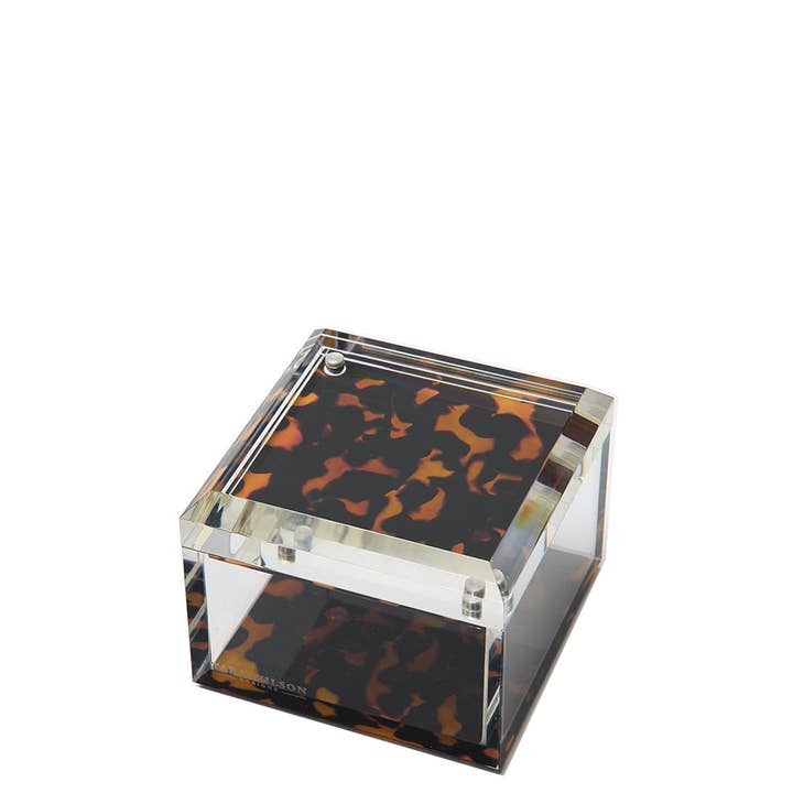 Tara Wilson Designs - Wholesale Picture Frame - PHOTO BOX - 4" x 4" - TORTOISE2