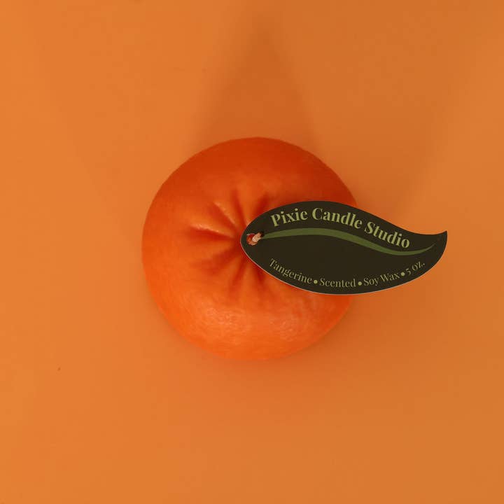 Pixie Candle Studio - Wholesale Novelty Candle - Ojai Pixie Tangerine Fruit Candle