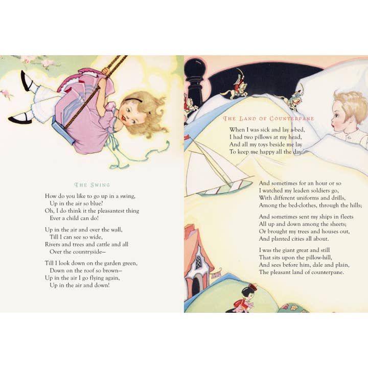 Laughing Elephant Books - Wholesale Book - Kids - A Child's Garden Of Verses Children's Board Book-Vintage