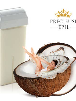 Coco depilatory wax cartridge for wholesale by PRECIEUSE EPIL