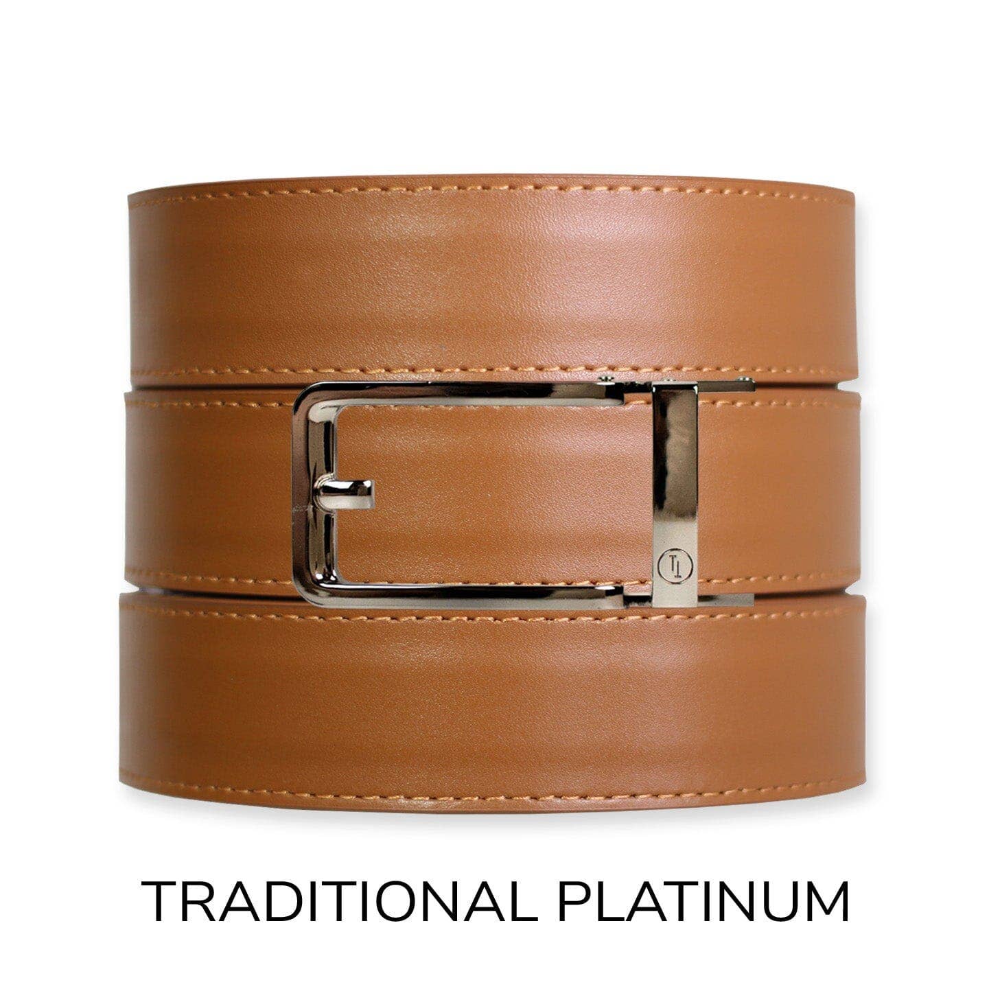 Tough Apparel - Wholesale Belt - Men's - British Tan Top Grain Leather Ratchet Belt & Buckle Set23