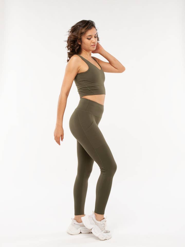 Profit Outfits - Wholesale Athletic/Lounge Leggings - Women's - Pro-Fit Basic High Waist Tummy Control Butt Lifting Legging21