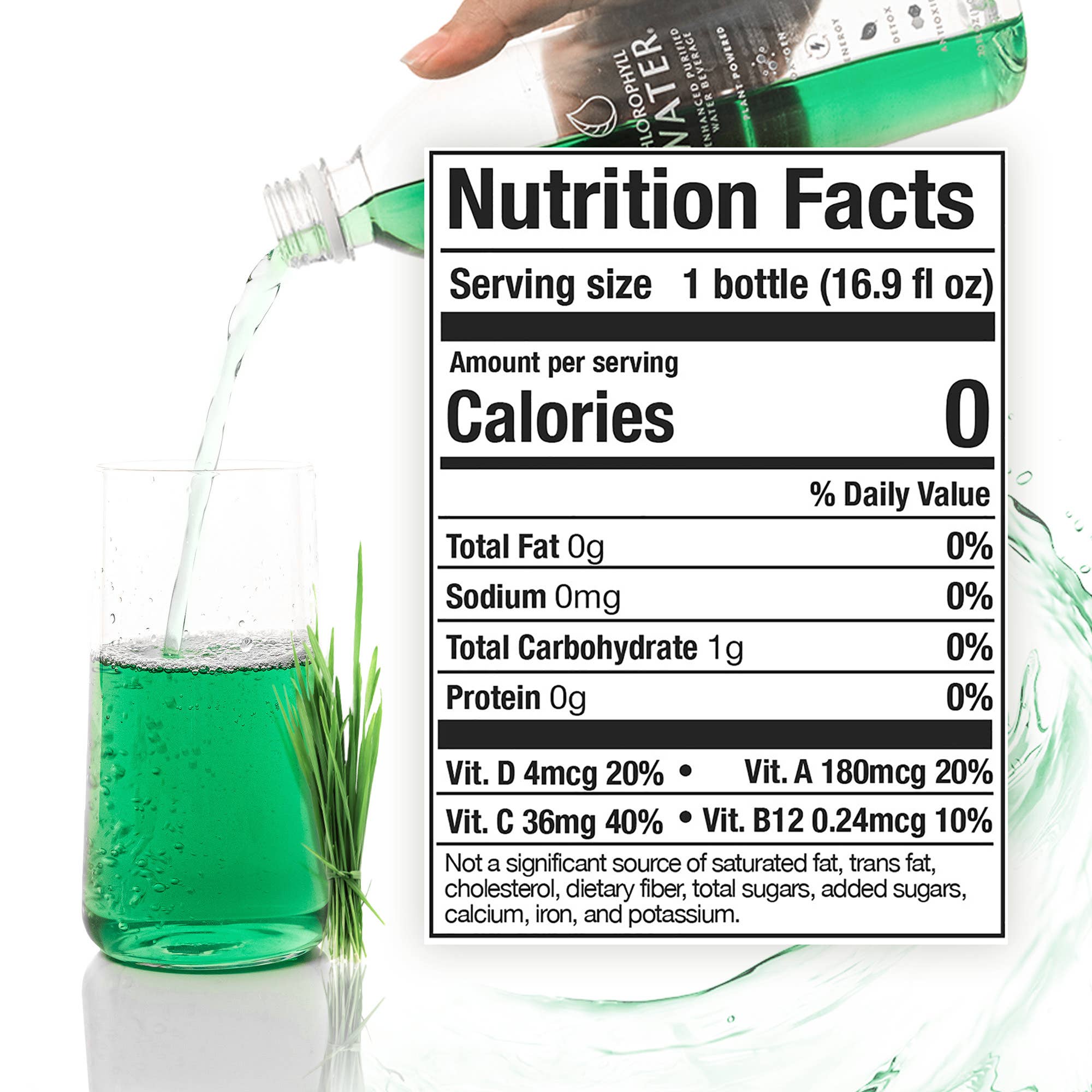 Chlorophyll Water - Wholesale Still Water - Chlorophyll Water (Ultra-Purified w/ Essential Vitamins)6