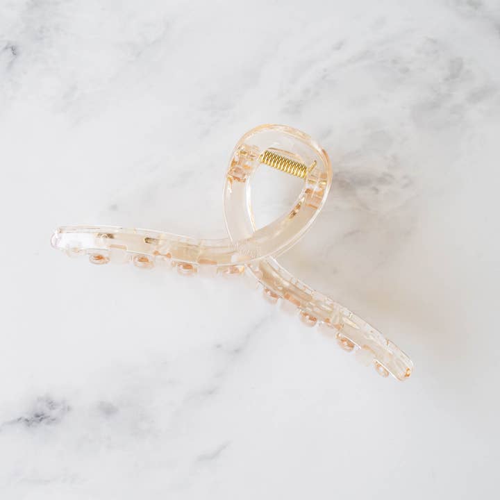 Tiepology - Wholesale Hair Clip - Women's - 5 Inch Glossy French Twist Hair Clip