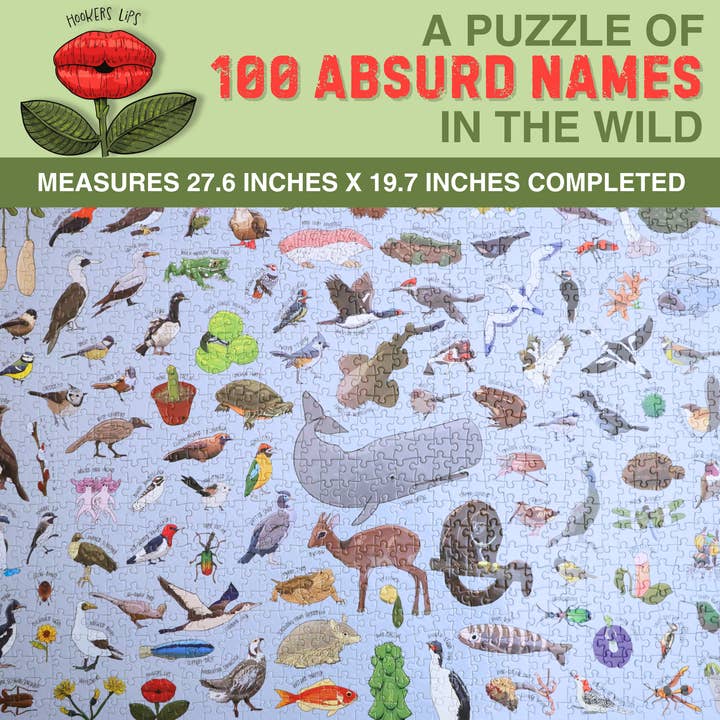 Sleazy Greetings - Wholesale Puzzle - Adult - Silly Nature Puzzle – 1,000 Piece Funny Nature Gift for Science Lovers6