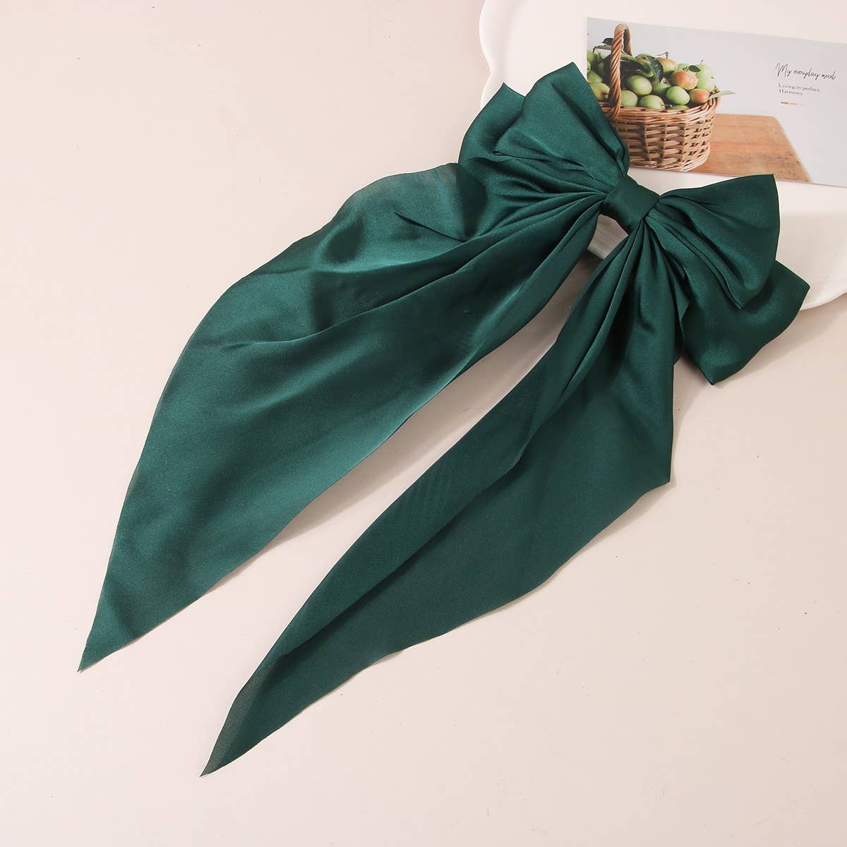 NINEXIS - Wholesale Hair Bow - Women's - CWAHA1104_SIMPLE TEMPERAMENT BOW HAIR CLIP4