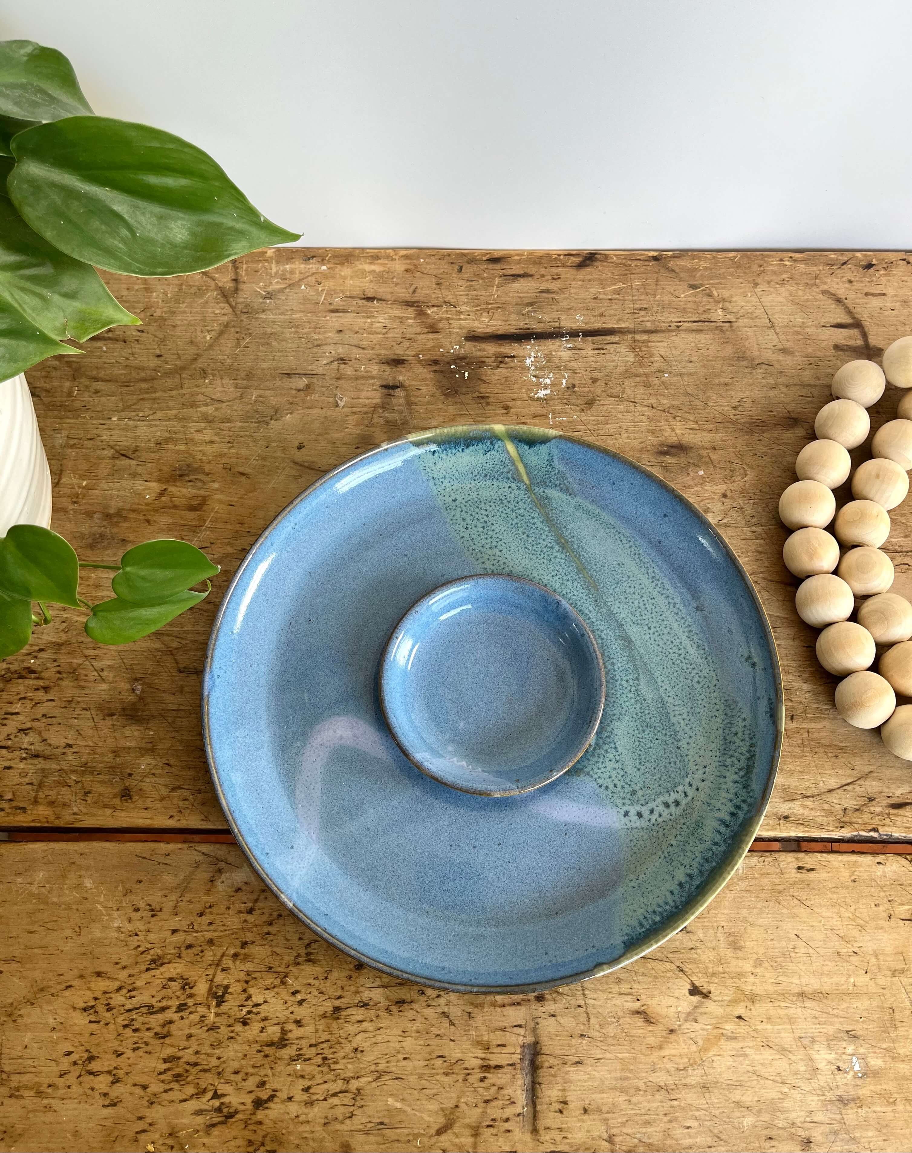 Coastal Clay Co. - Wholesale Platter - Bread and Oil Dipping Plate Platter1