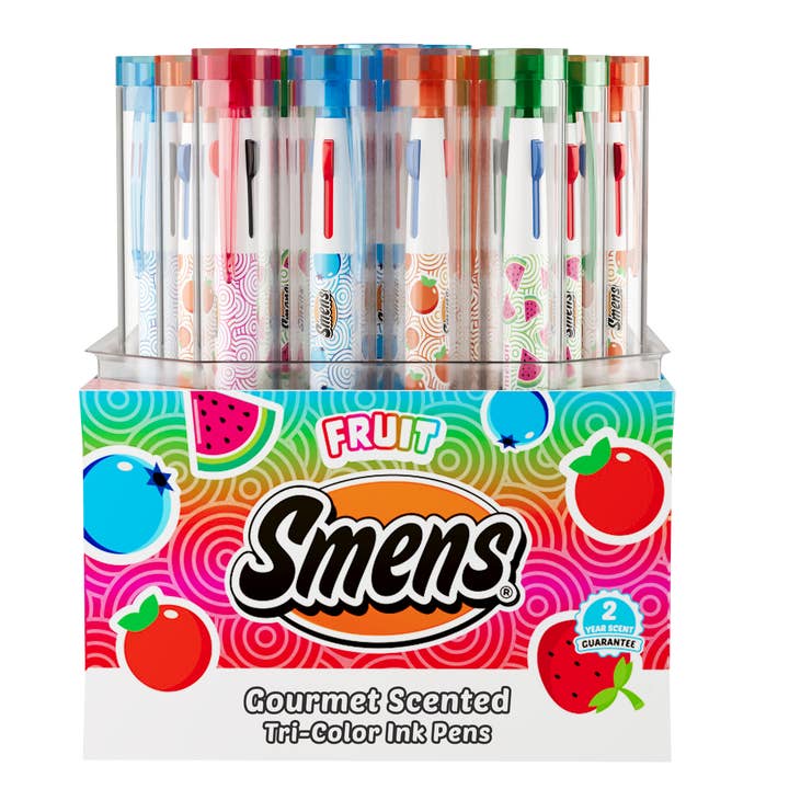 Tri-color Smens (Cylinder of 32) for wholesale by Scentco, Inc
