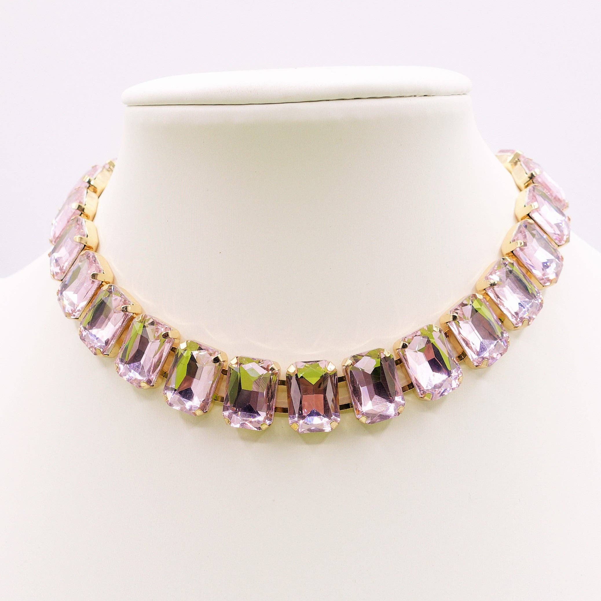 Daemon srls - Wholesale Choker/Collar - MARGOT choker con pietre sfaccettate - LUCE COLLECTION6