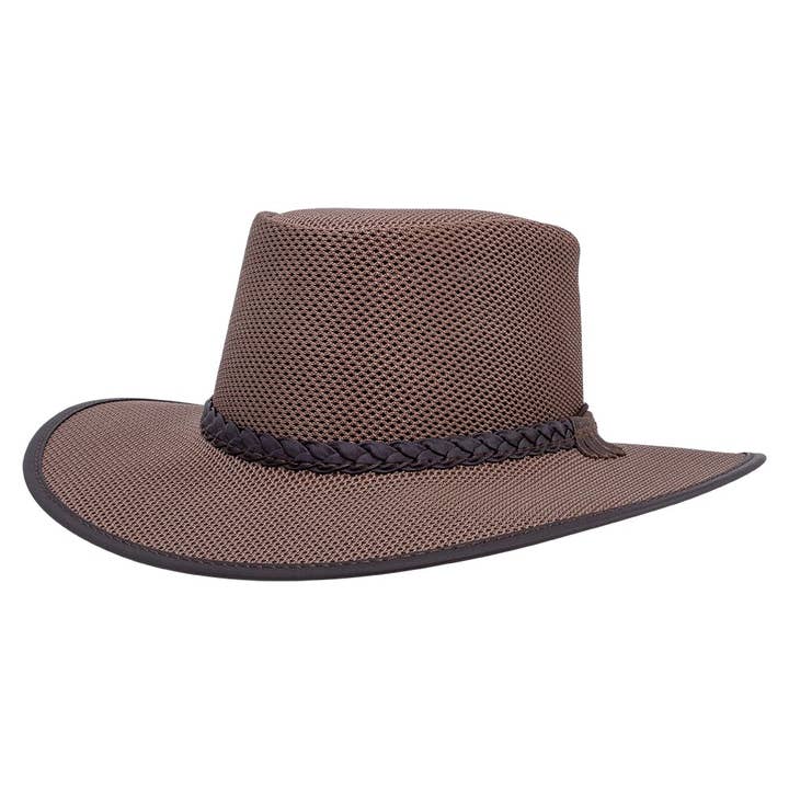 American Hat Makers - Wholesale Hiking Hat - Unisex - Outback Breathable Wide Brim Sun Hat - Style Soaker6