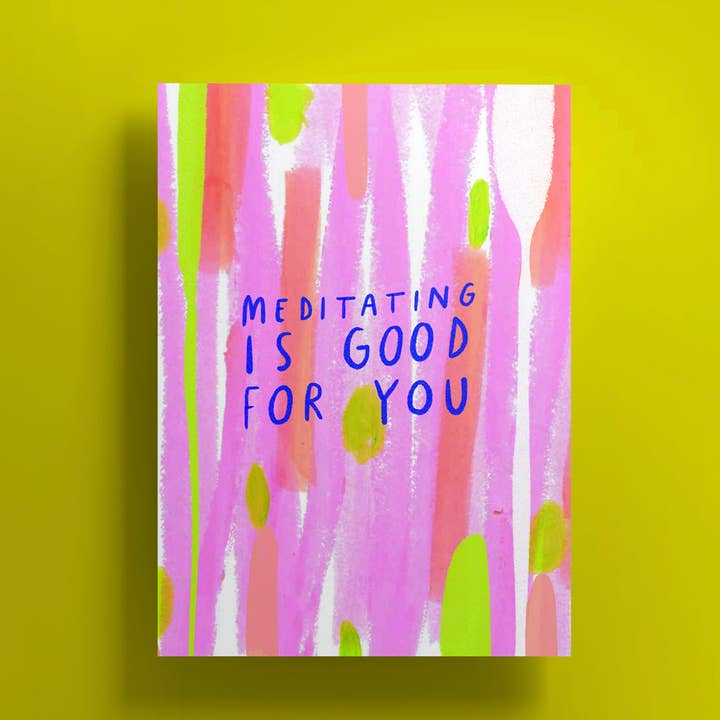 Meditar es bueno para ti Impresión para venta al por mayor de Siora