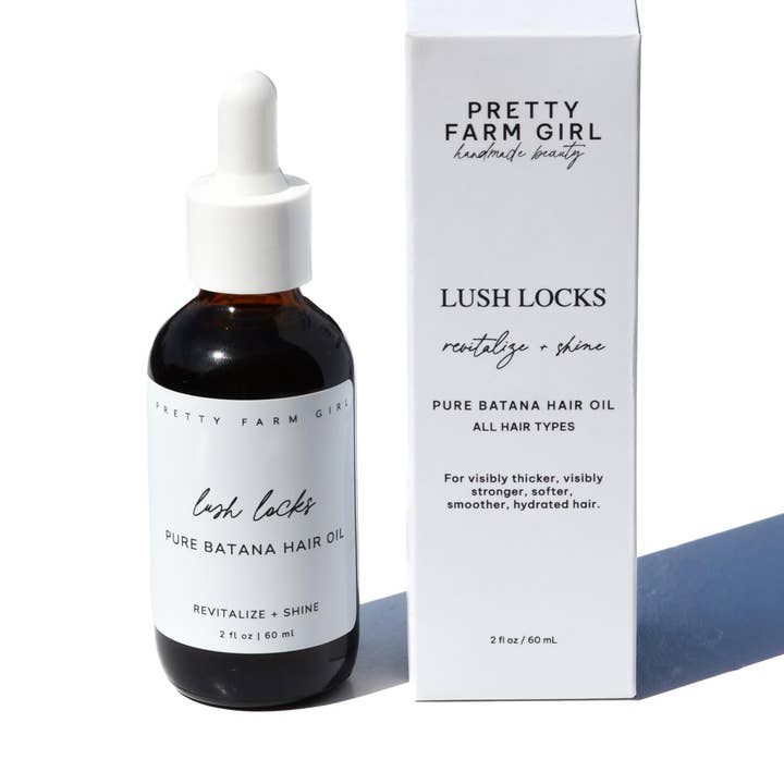 Lush Locks - Huile de Cheveux Batana 100% Pure et Naturelle pour la vente par Pretty farm girl