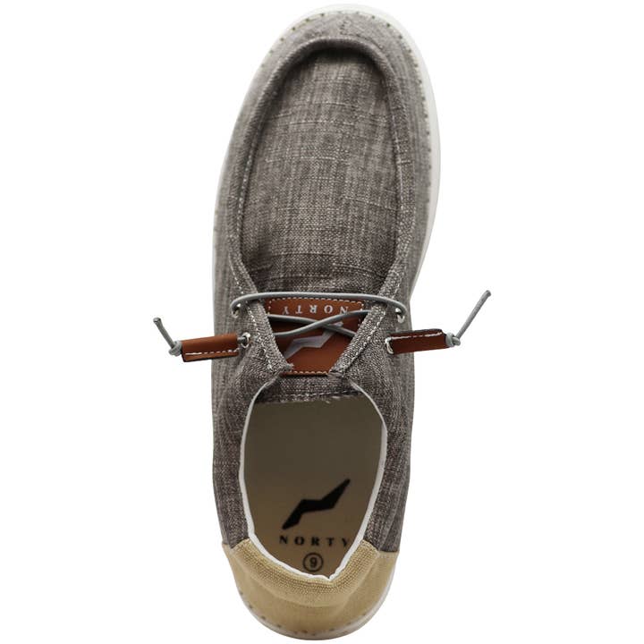 Eastern Off Price - Wholesale Boat Shoes - Men's - NORTY - Mens Lightweight Boat Shoe 41508 Khaki Brown5