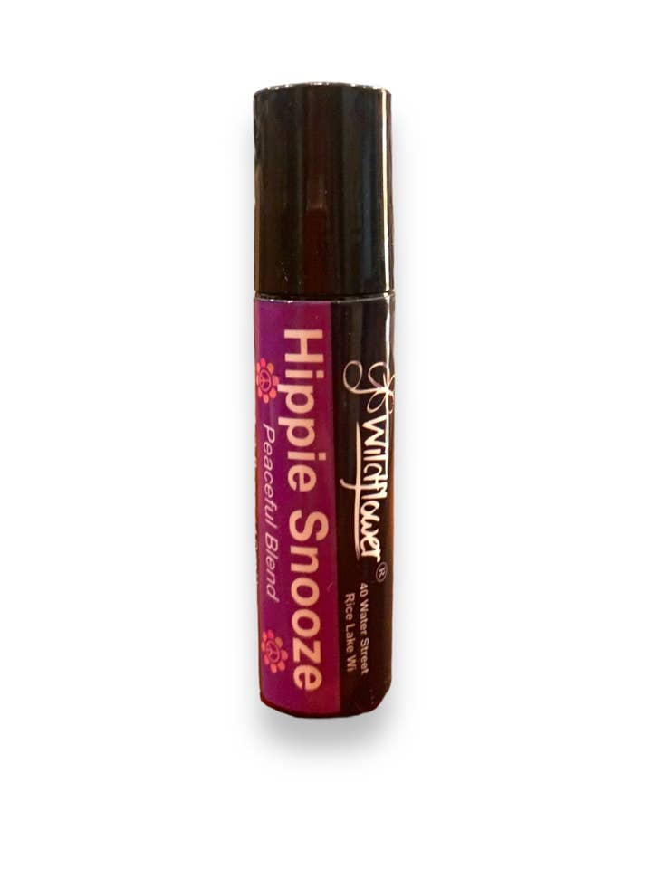 Hippie Snooze Roller Bottler for wholesale by Wildflower Herbs LLC