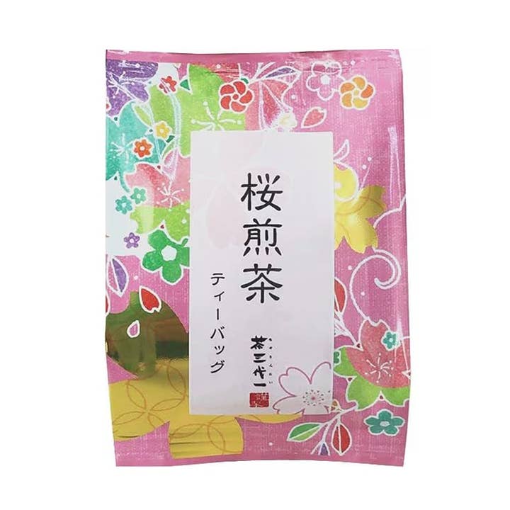 Chasandai Sakura Sencha Tea Bags for wholesale by Aki Foods Japan