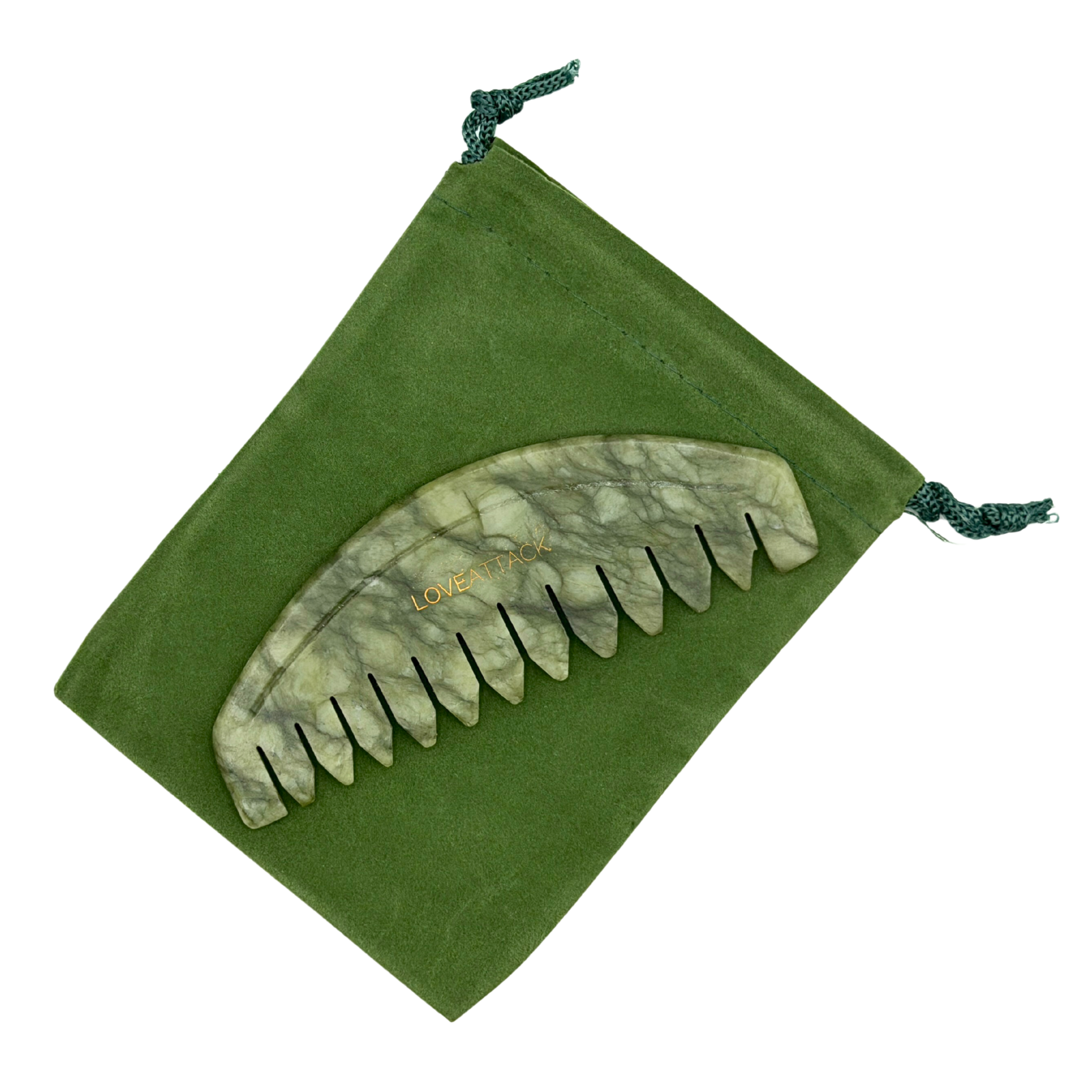 Love Attack - Wholesale Head Scratcher/Massager - Jade Gua Sha Comb for Scalp and Neck6