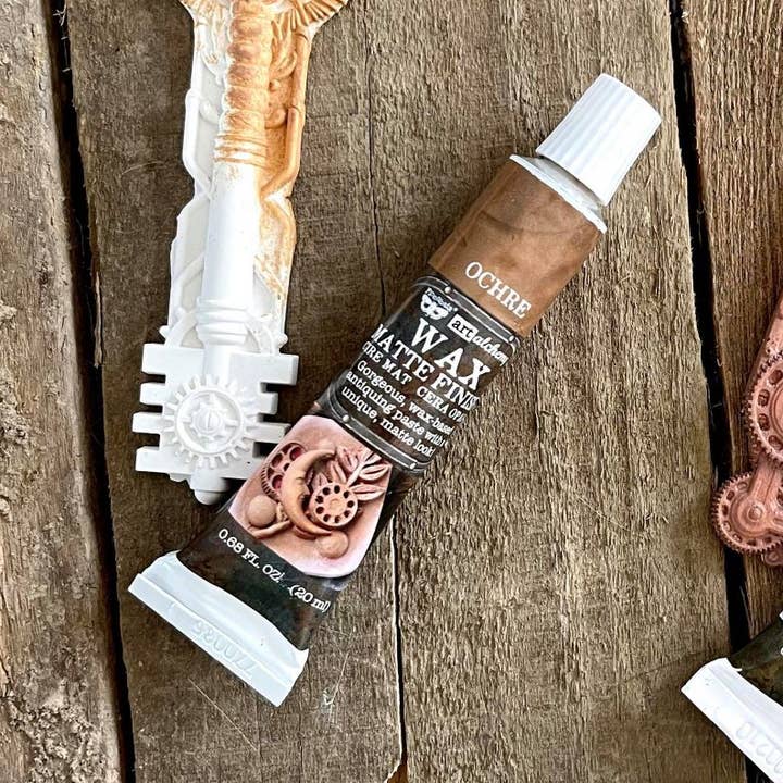 Art Alchemy Cire mate ocre 1 tube, 20 ml 655350968687 pour la vente par Prima Marketing Inc