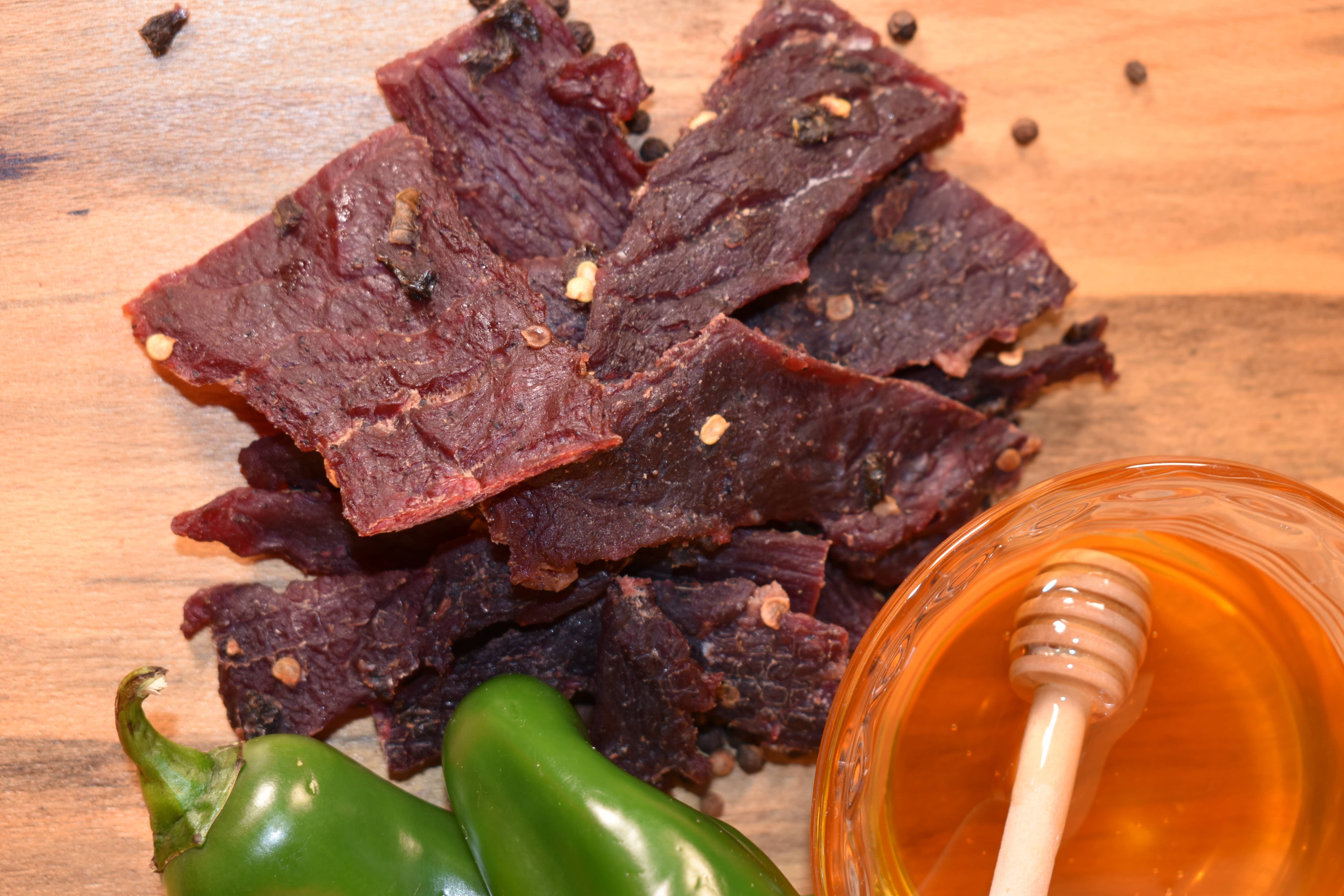Field's Grassfed Beef - Wholesale Jerky - Cowboy Dust 100% Grassfed Beef Jerky (Case: 12 3oz Packages)1