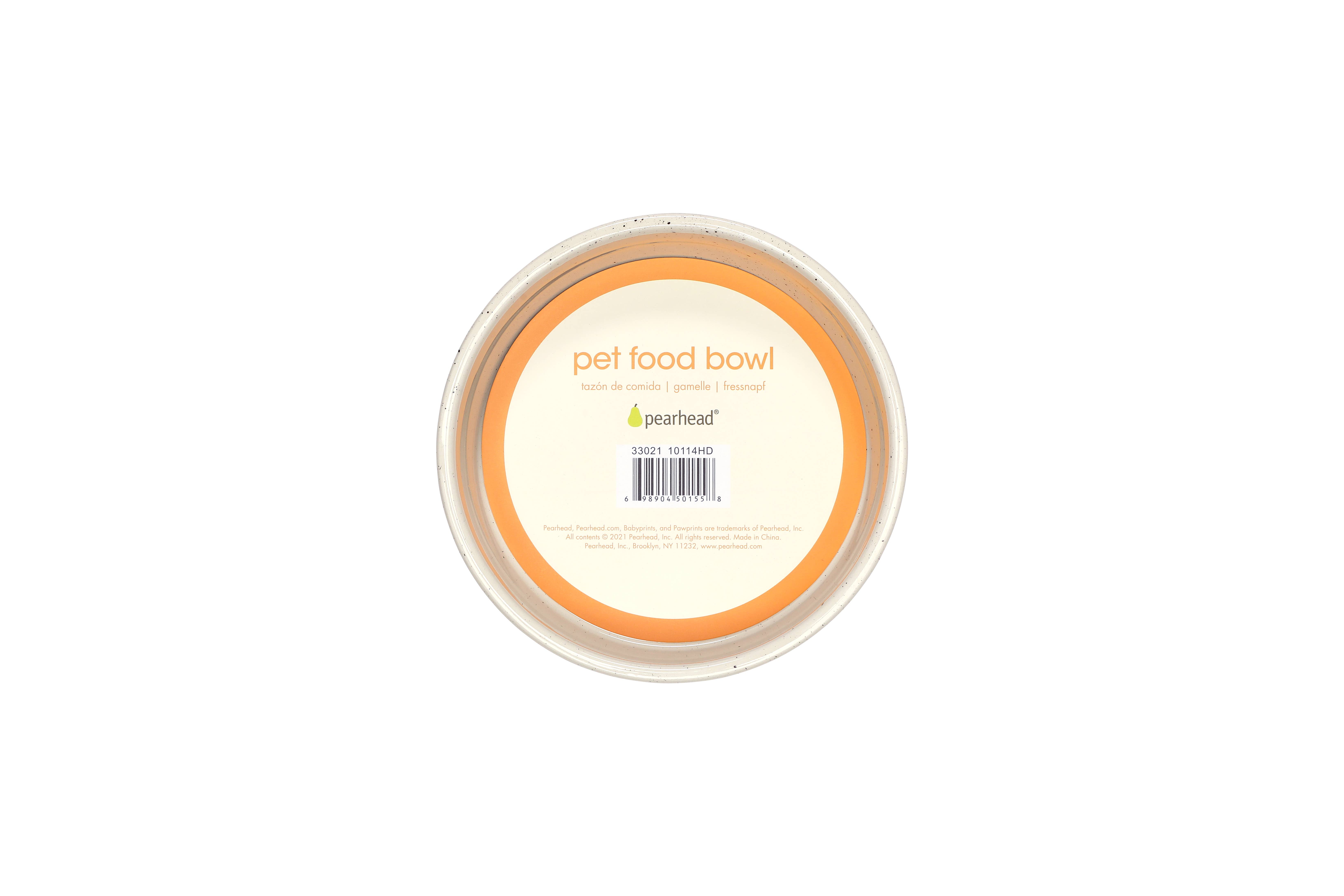 Pearhead - Wholesale Pet Bowl - Cat/Dog - Woof Ceramic Dog Bowl, Water or Food Pet Dish, Medium8