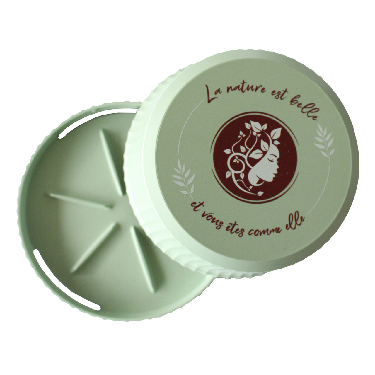 Savonnerie des Collines - Wholesale Soap Caddy - Round soap box1