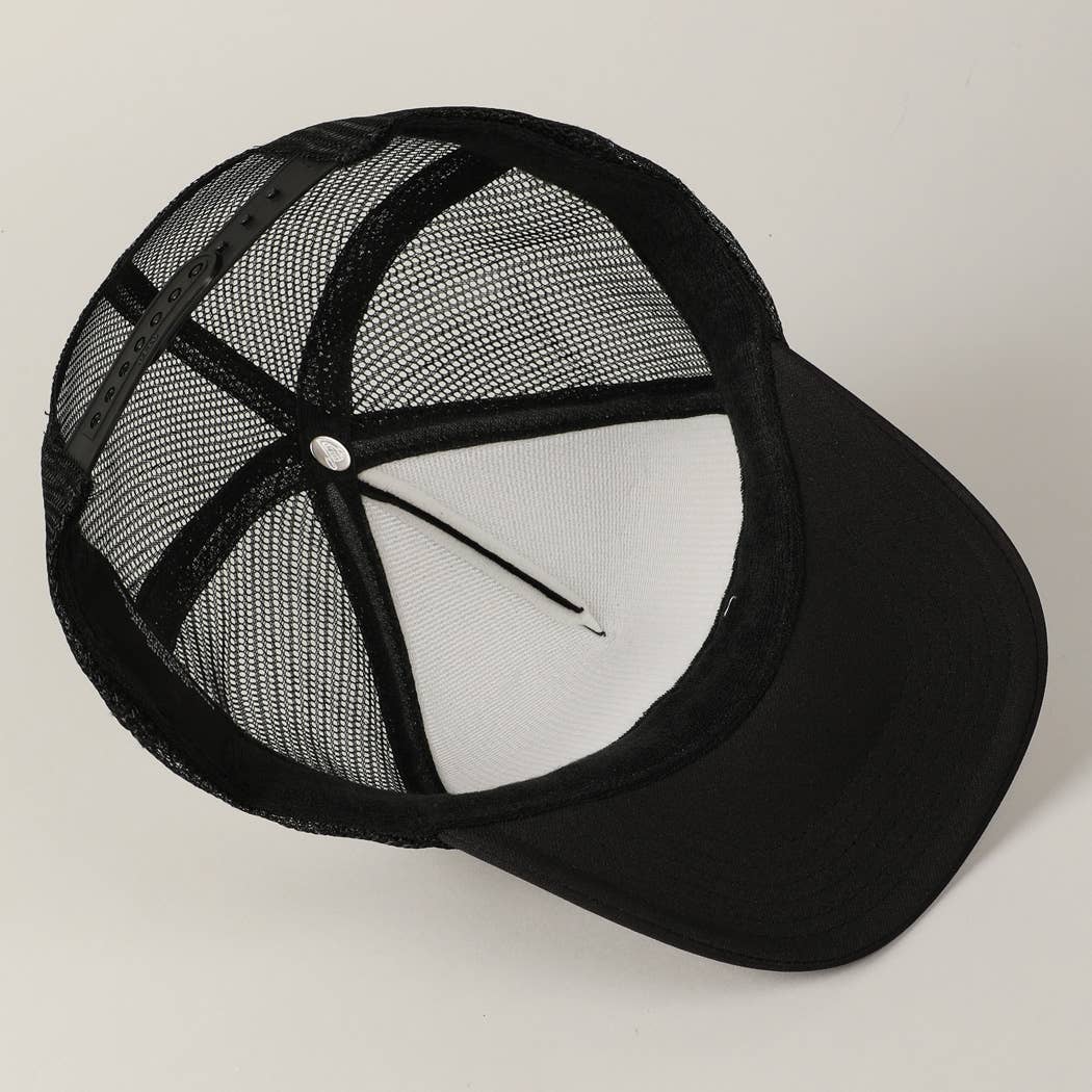 Fashion City - Wholesale Trucker Hat - Unisex - Solid Color OTTO 5-Panel Foam Mesh Back Trucker Hat3