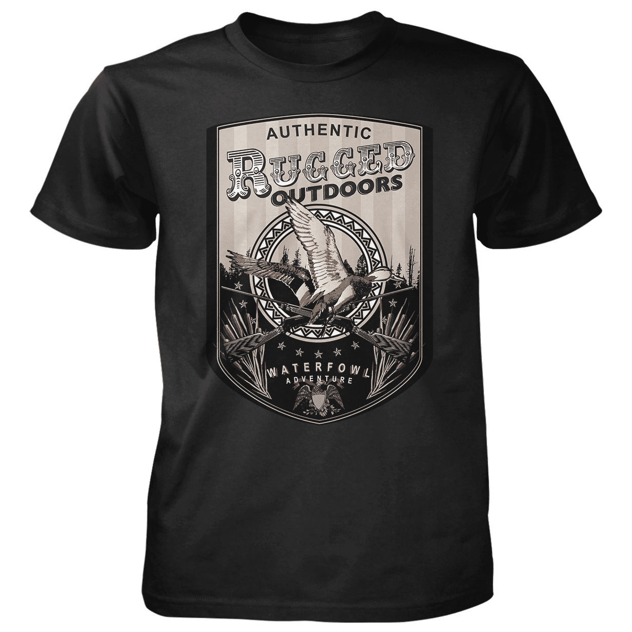 Old Country Outfitters - Wholesale T-Shirt - Unisex - Rugged Duck Outdoors - 4.5 oz Cotton T-Shirt9