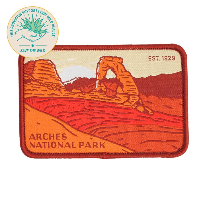 Arches National Park Patch for engroshandel hos Sendero Provisions Company