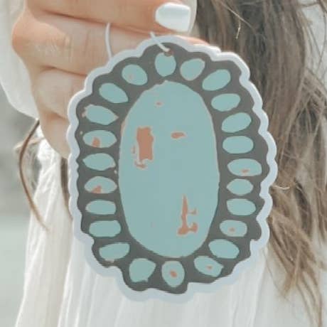 The Front Porch Label - Vendita all'ingrosso Deodorante per ambienti - Deodorante per ambienti grande con pietre turchesi0