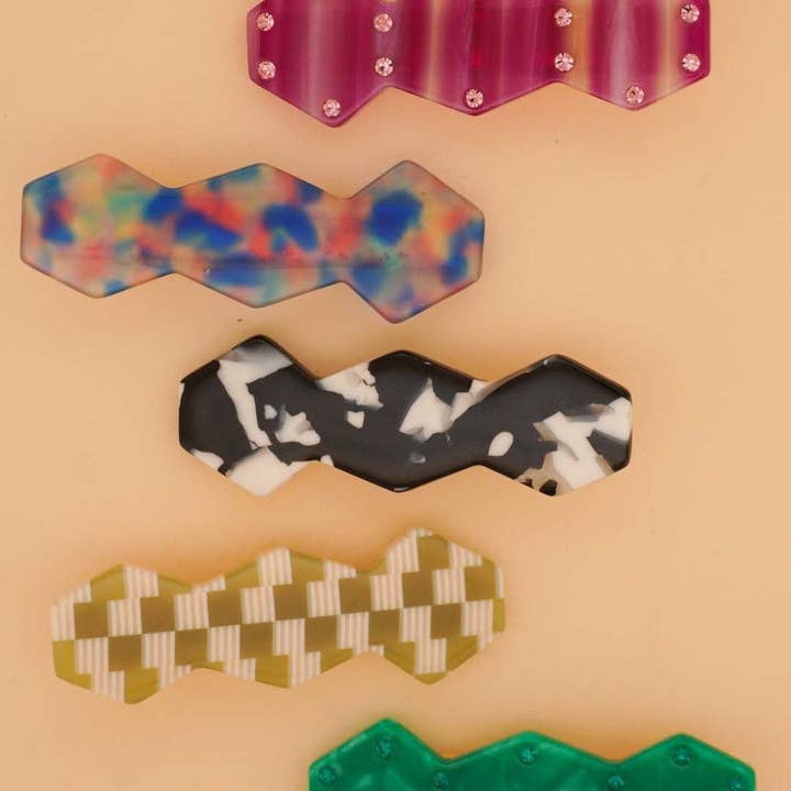 Vase Hair-Clips for wholesale by Paulina Otero