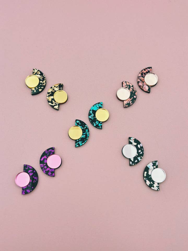 Roseline Stud Earrings for wholesale by Studio Annette