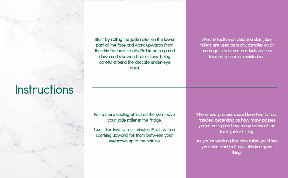 BeNat – wholesale Face/beauty roller – Jade Facial Roller4