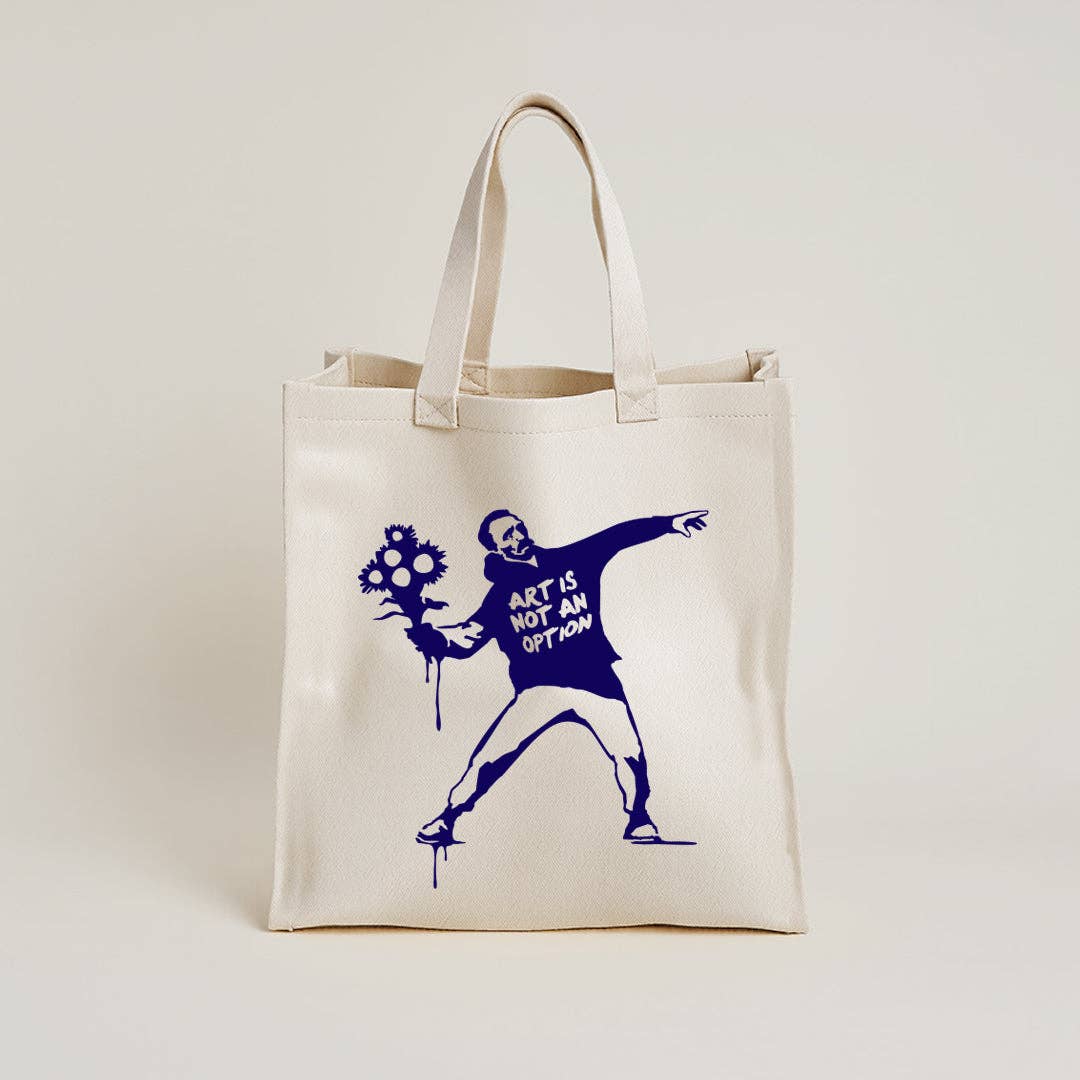 Independent Republic - Wholesale Tote Bag - Women's - Art is not an option © Natural tote bag0