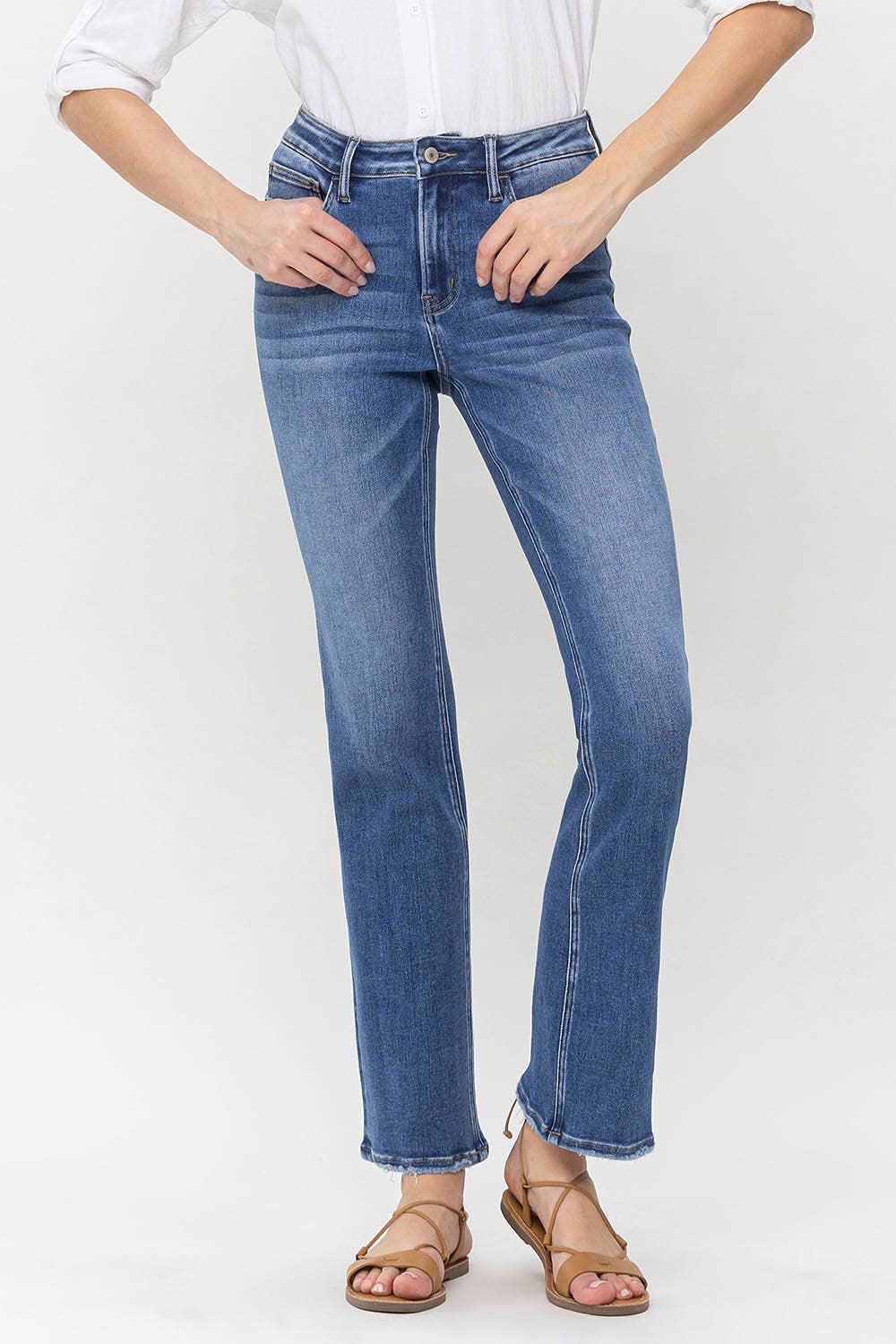 Paramount HIGH RISE SLIM BOOTCUT JEANS LV1084 for wholesale on Faire1