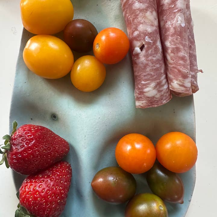 unit65 - Wholesale Nut & Olive Boat Dish - Ceramic Snack Plate (Four Wells)15