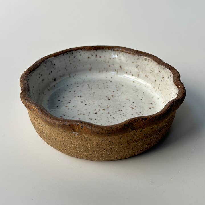 Handmade Ceramic Wine Coaster – Wavy Rim for wholesale by Sarah Mennell Ceramics