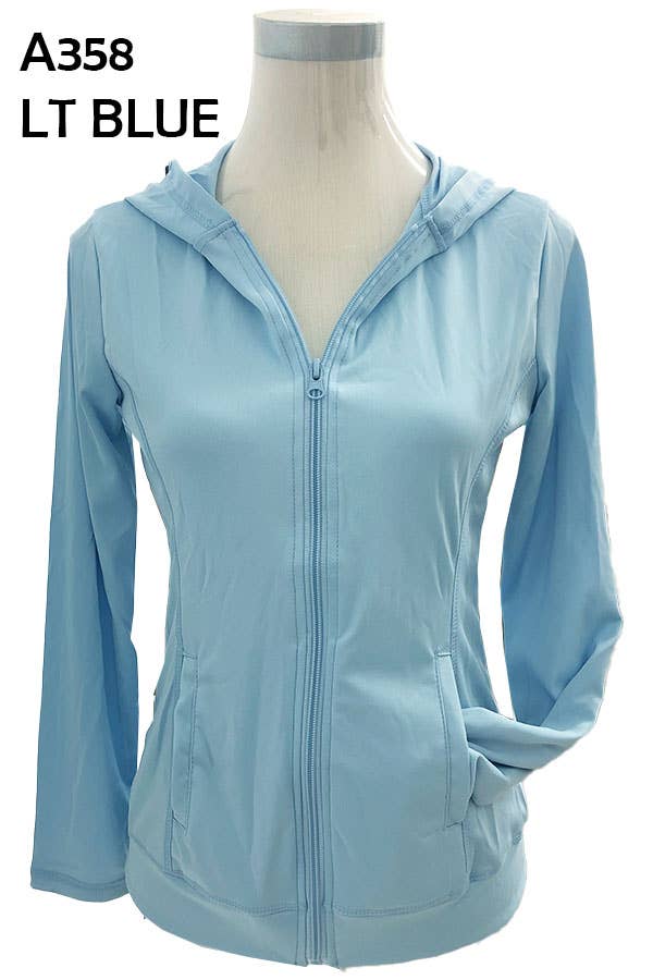 SSImport - Wholesale Athletic Jacket - Women's - A358 SPORTS HOODIE JACKET MIXED SIZES 12PCS/SET4