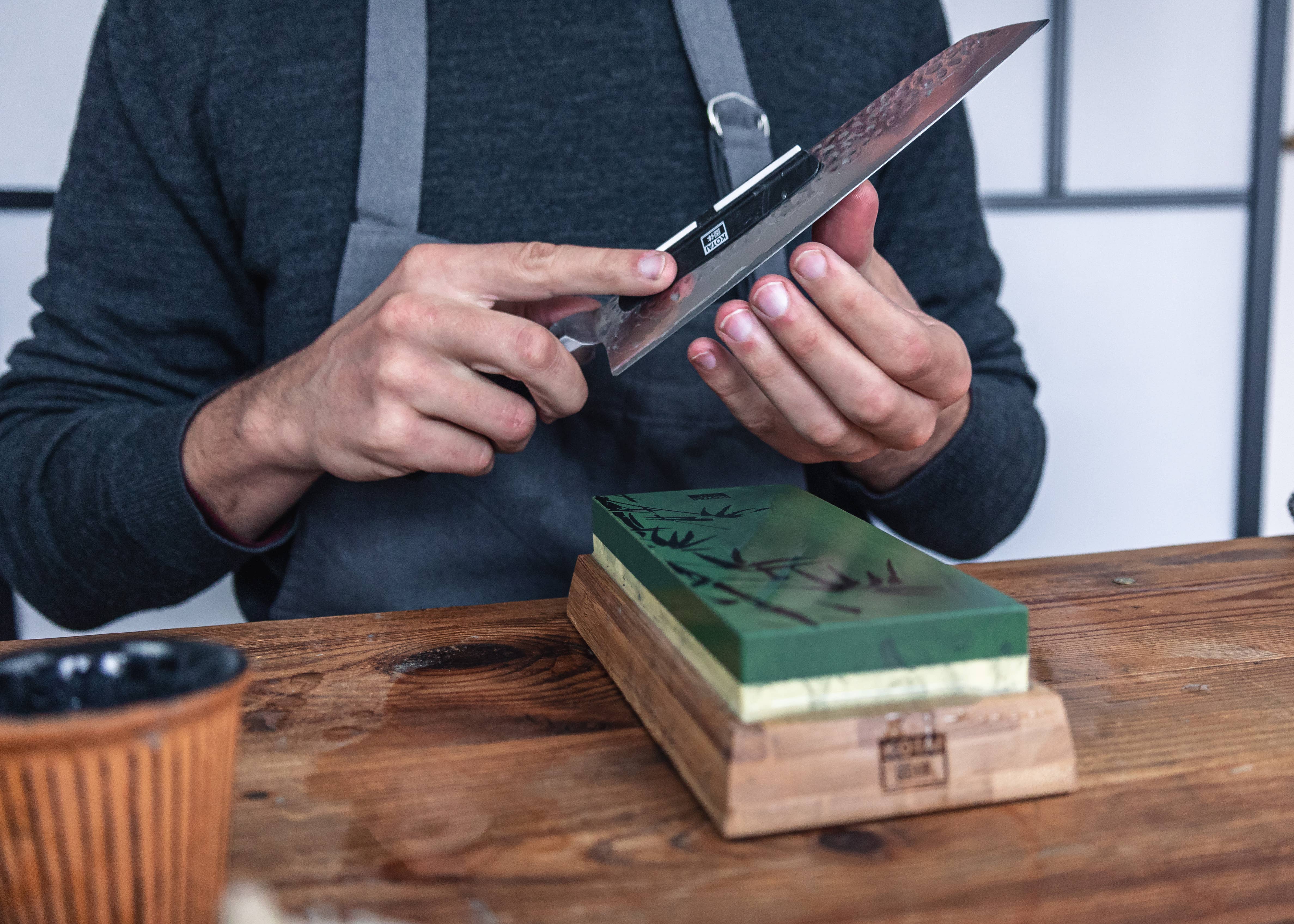 KOTAI - Wholesale Knife Sharpener - Kitchen Accessory - KOTAI Knife Sharpening Set (180/800)7