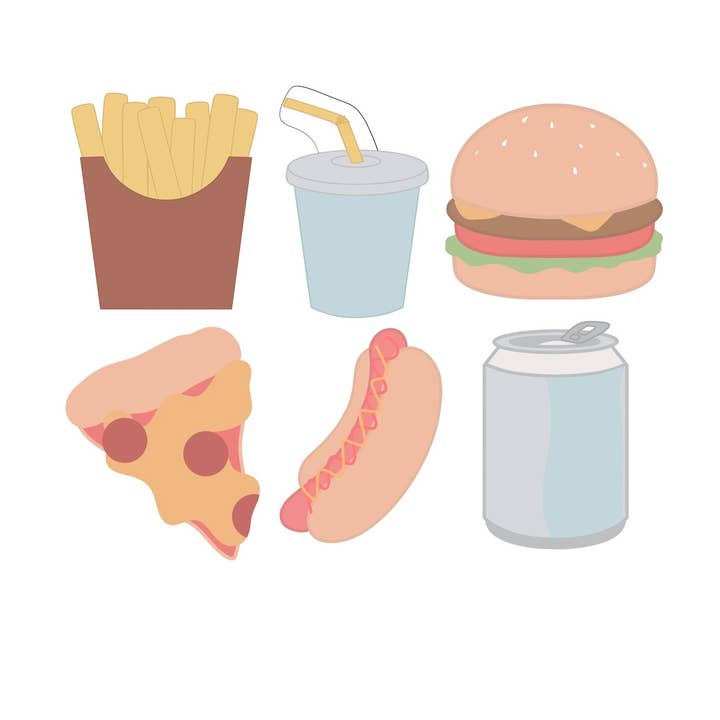 Fast Food Minis for wholesale by Maison’s Custom Cutters