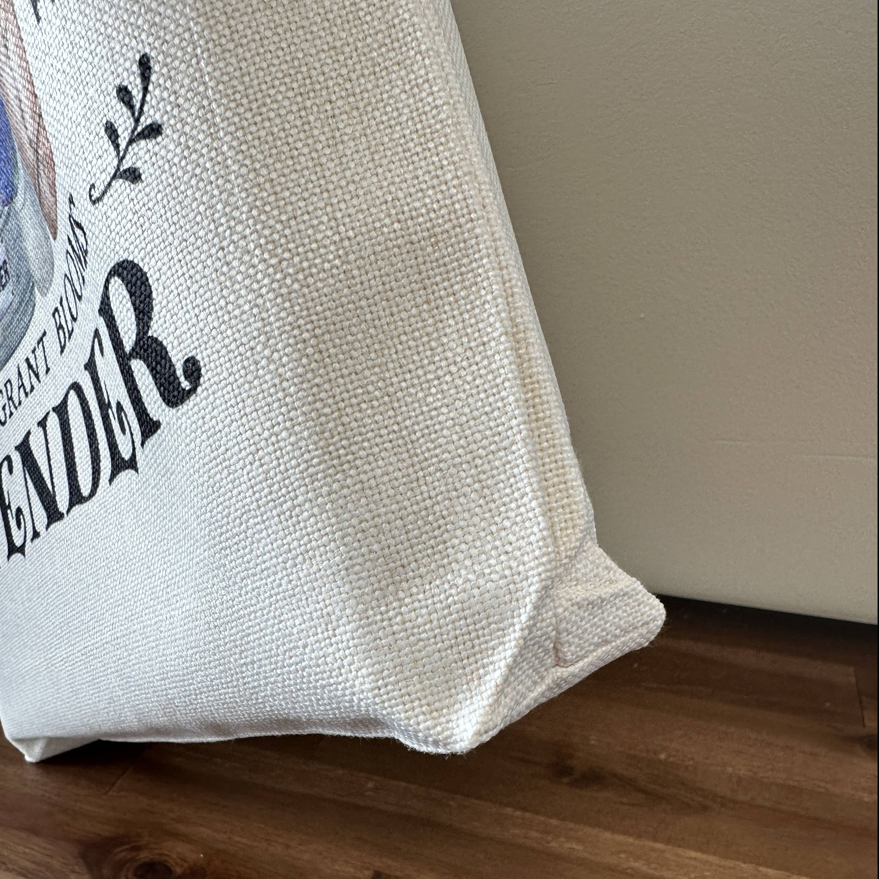 This Joyful Home - Wholesale Tote Bag - Women's - Fresh Lavender Canvas Tote Bag1