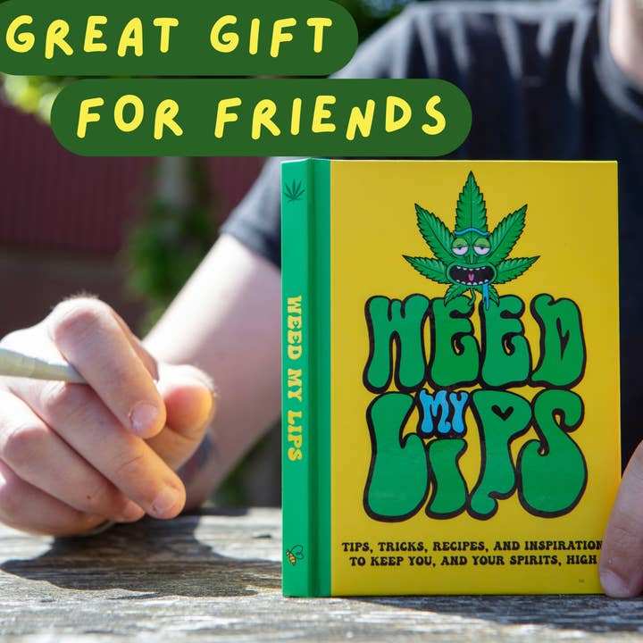 Boxer Gifts EU - Wholesale Humor - Weed My Lips Gift Book: Tips, Tricks and Recipes4