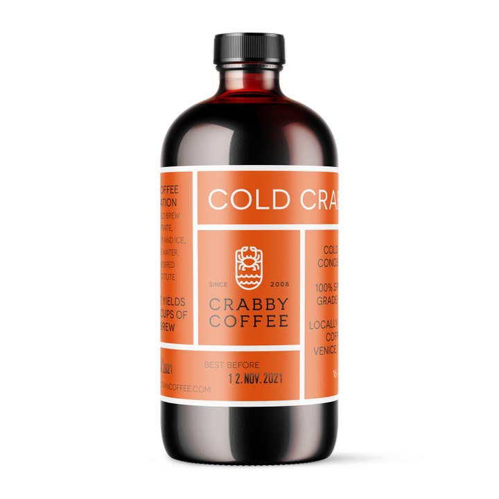 Venetian Coffee Roasters - Wholesale Iced Coffee/Cold Brew - CRABBY Cold Brew Coffee Concentrate