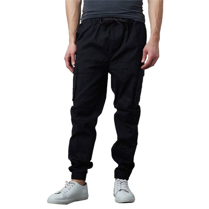 Galaxy By Harvic - Wholesale Athletic Sweatpants/Joggers - Men's - Galaxy By Harvic Men's Cotton Flex Stretch Cargo Jogger Pant