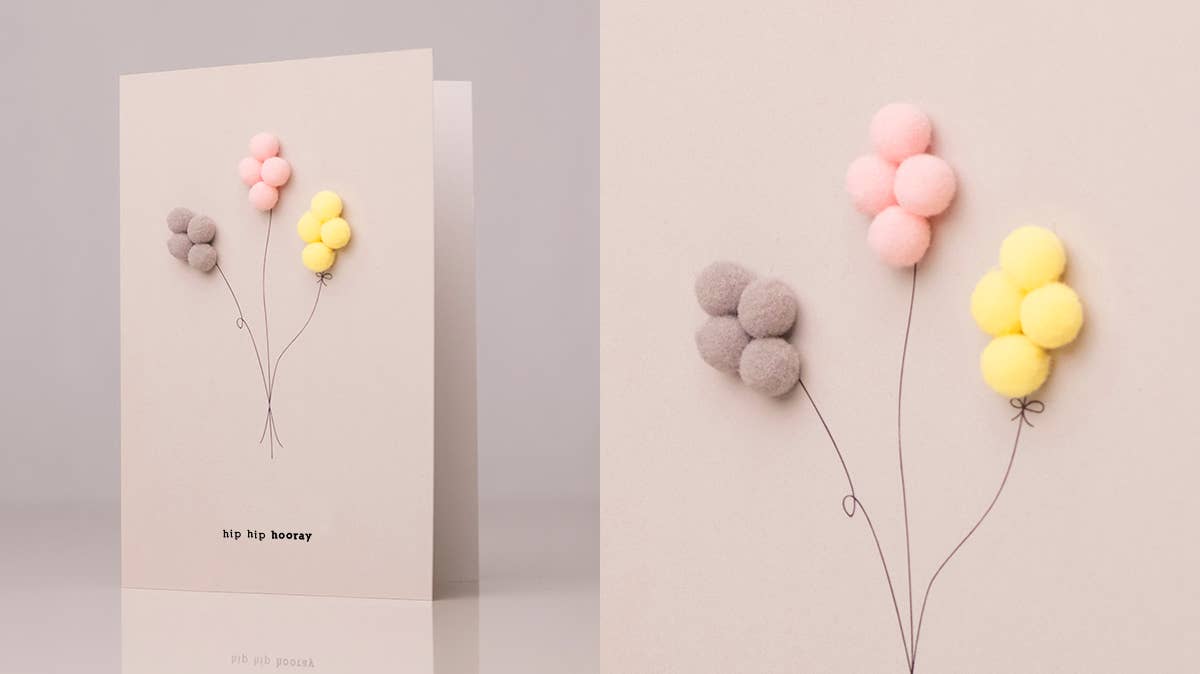 Karte Blanche - Wholesale Birthday Card - Hip Hip Hooray3