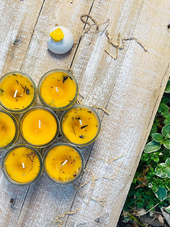 Jasmine Lavender Poetry Tea Time Candle for wholesale by Biblical Home