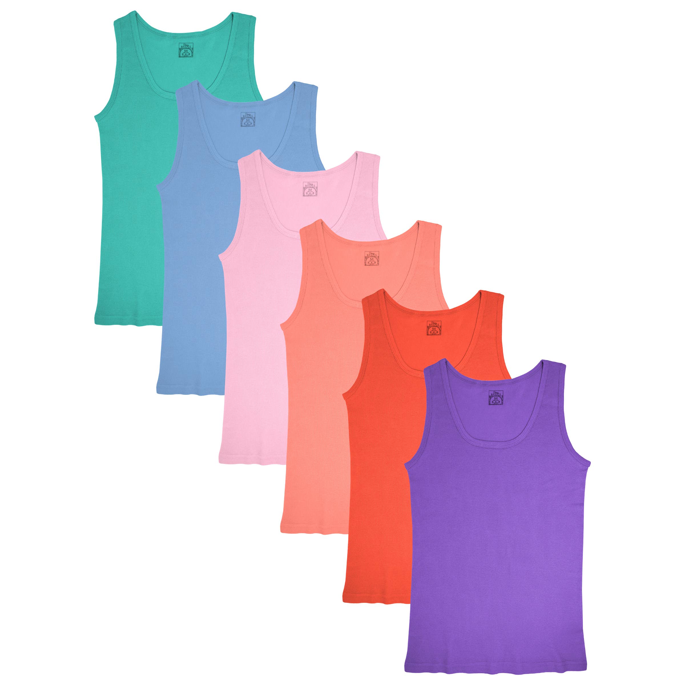 I-Wear Brands - Wholesale Tank Top - Women's - Women's 100% Cotton Ribbed Tank Top5